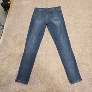 Distressed everyday Democracy Ab"solution sz 10 Skinny mid rise Tummy Control